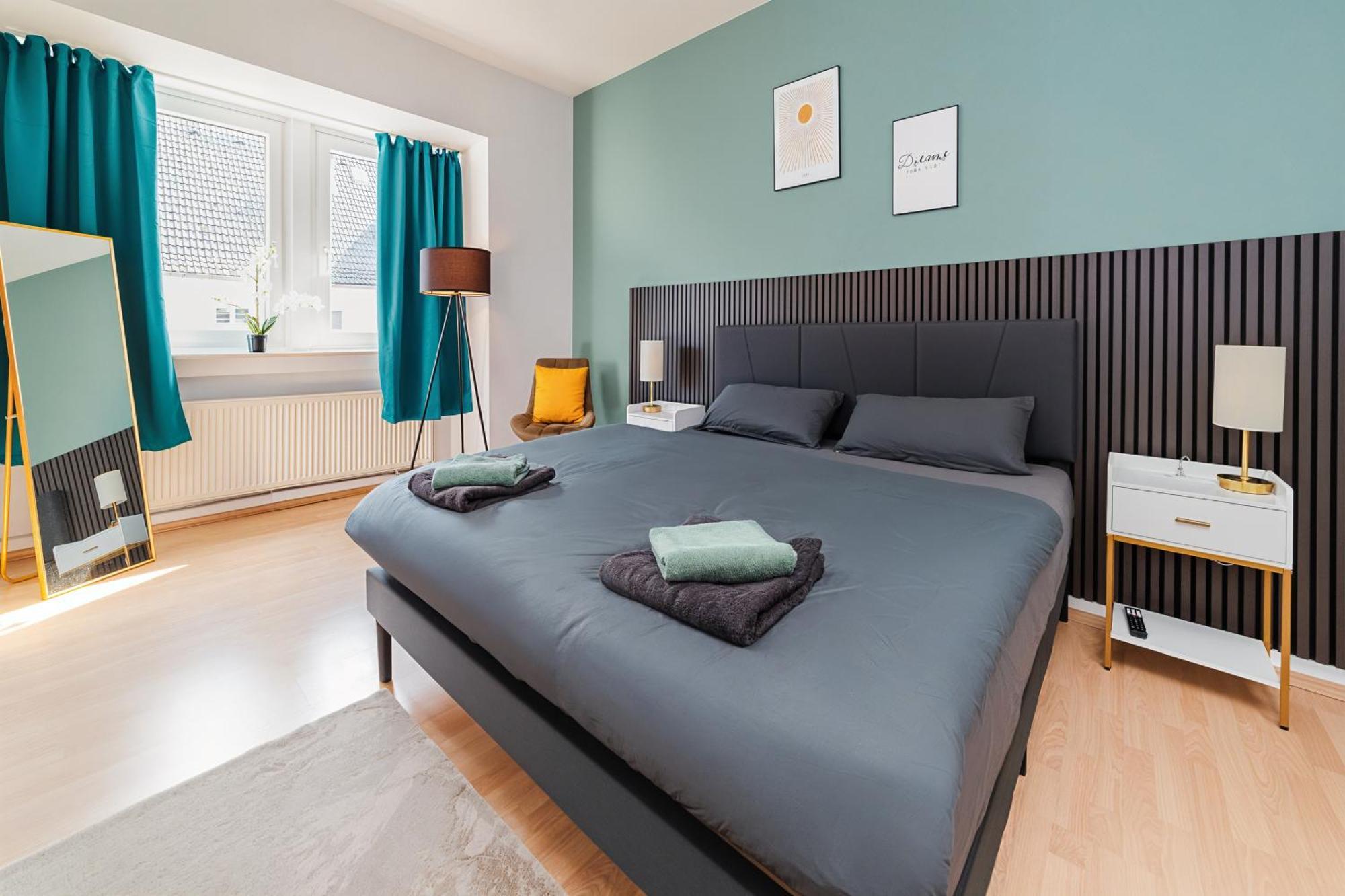 Smart Home - Essen - Perfect For 5 Guests! Central - Balcony - Netflix - Free Parking Zone Eksteriør bilde