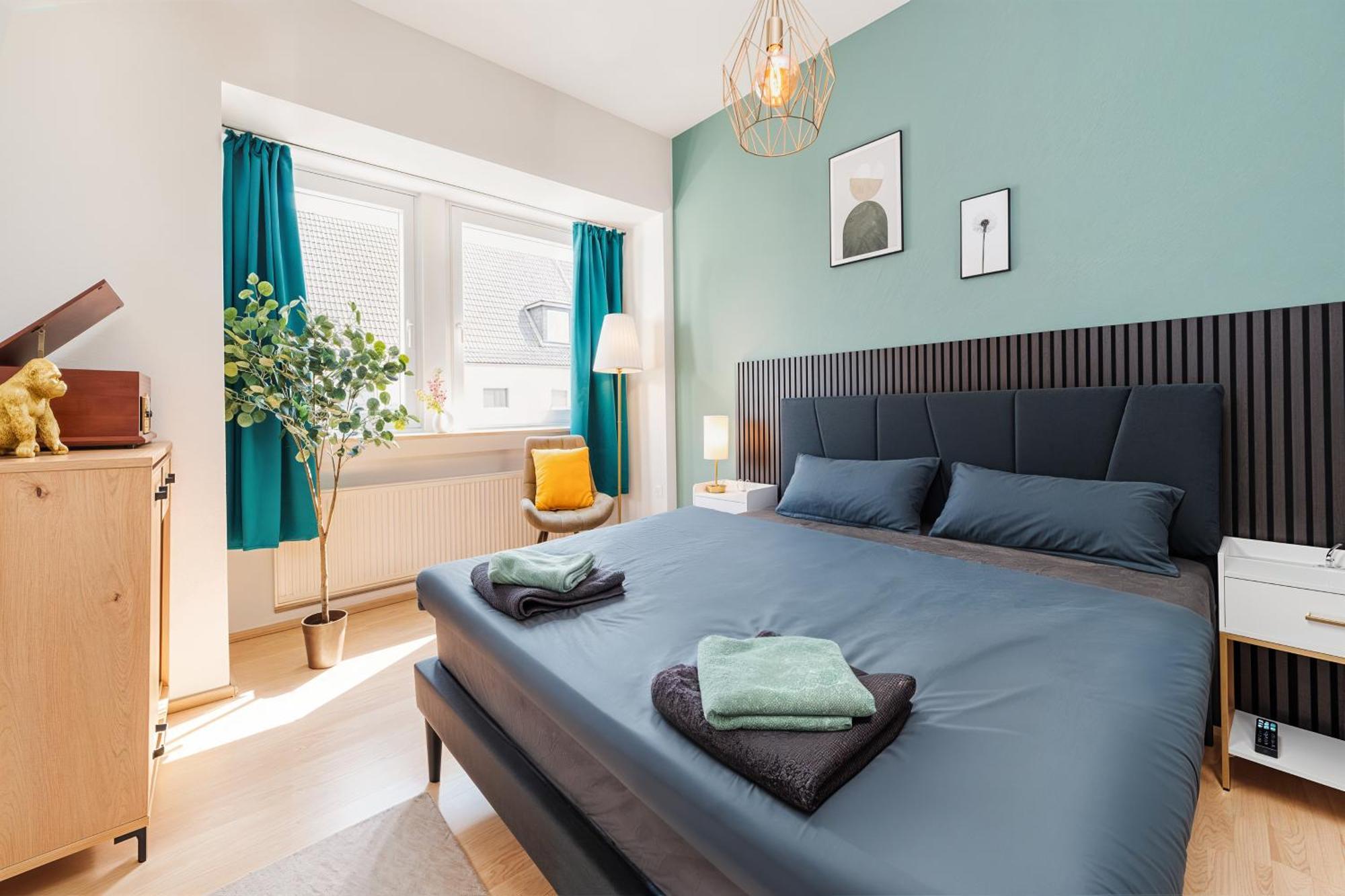 Smart Home - Essen - Perfect For 5 Guests! Central - Balcony - Netflix - Free Parking Zone Eksteriør bilde